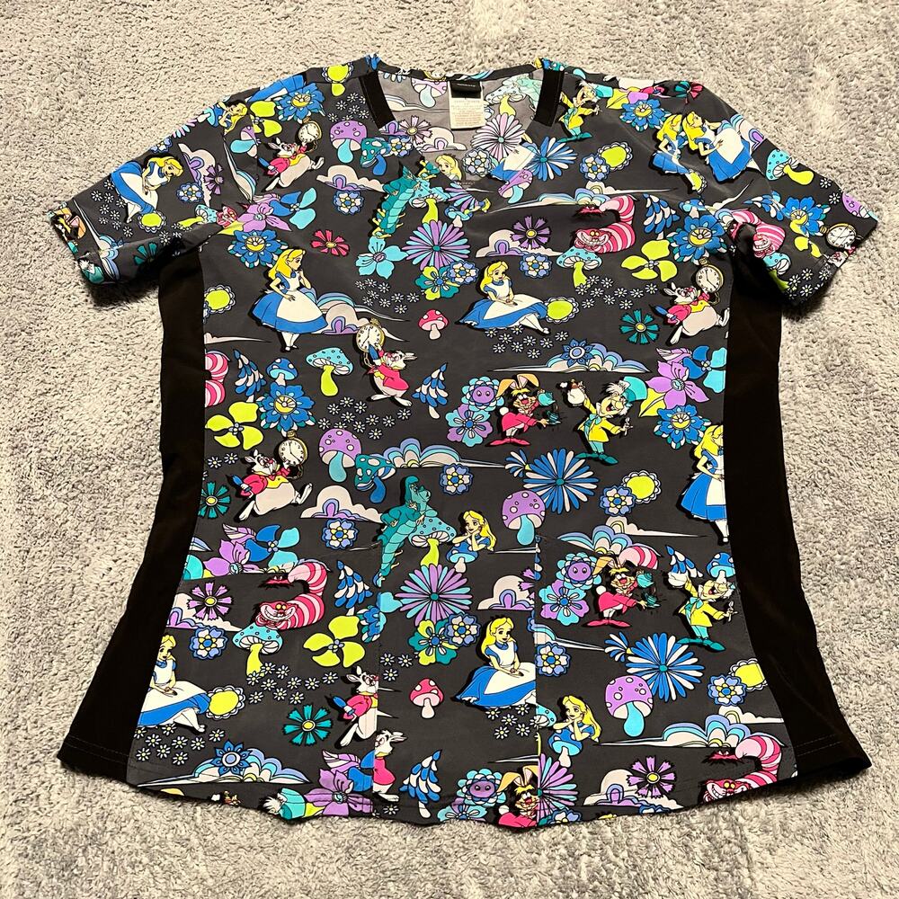 Disney Blue Graphic Fitted T-Shirt